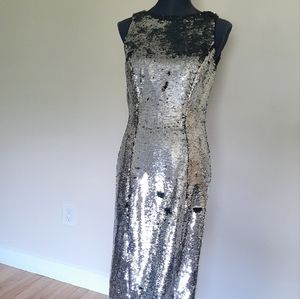 Eva Mendes sparkling dress small